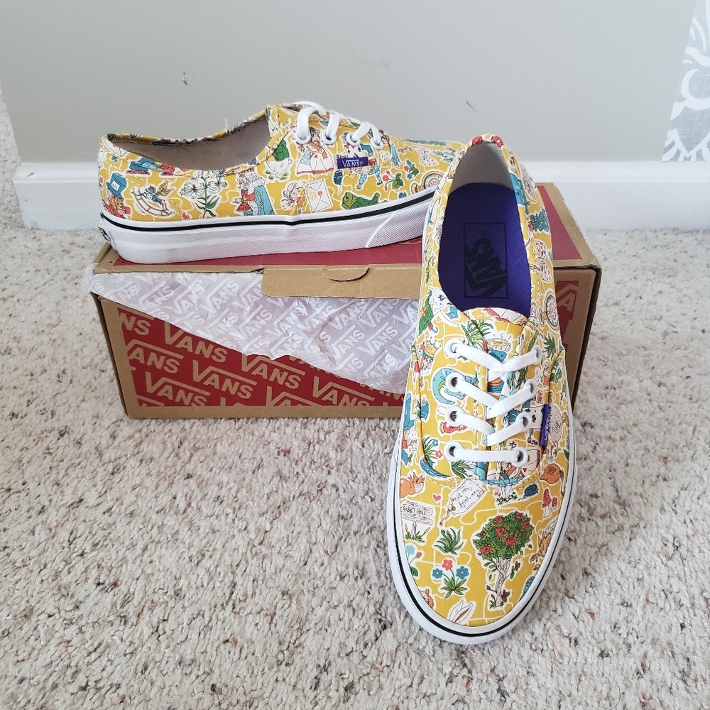 Vans authentic liberty Alice in Wonderland